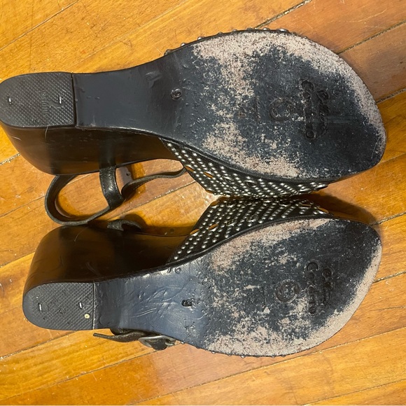 Colleen Cordero studded sandals brown size 9 - Picture 6 of 6